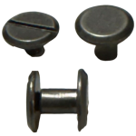 CHICAGO SCREW ANTIQUE SILVER (10*4*6) Pack of 10